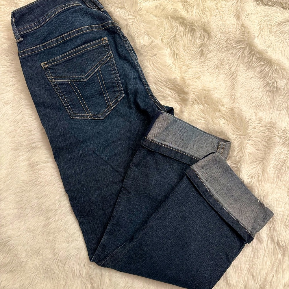 Chico’s Platinum Denim Ultimate Fit cropped jeans, Size 00